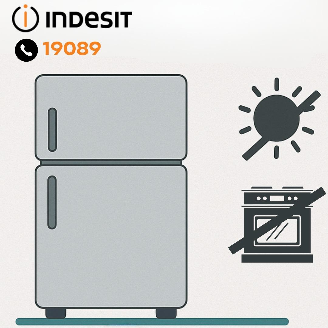 التأكد من استقرار ثلاجة اندست في مكانها