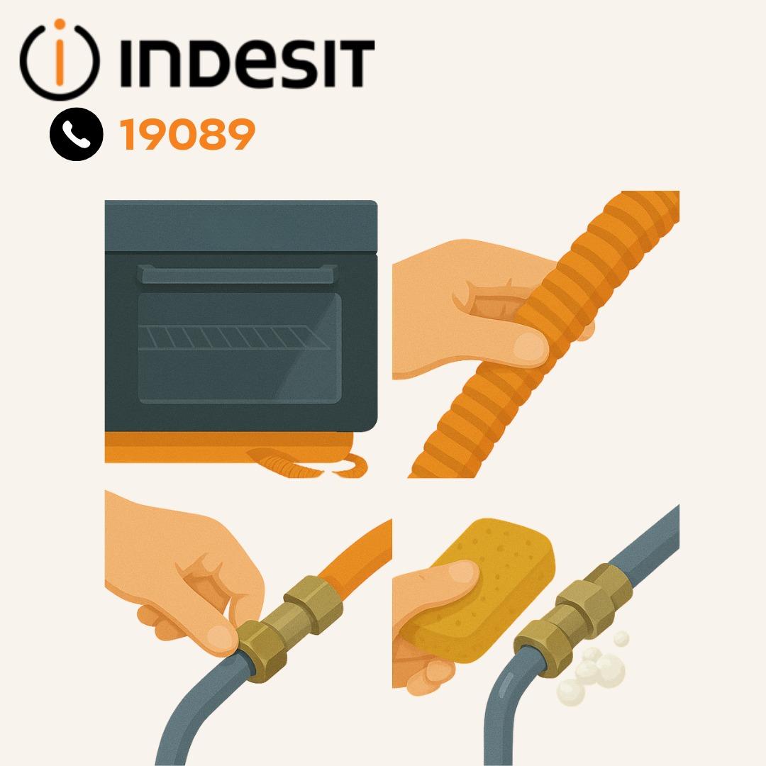 فحص وصلة الغاز والخرطوم فحص وصلة الغاز والخرطوم